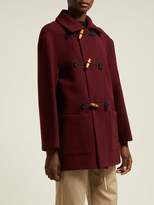 Thumbnail for your product : Vivienne Westwood Wool Blend Duffle Coat - Womens - Burgundy