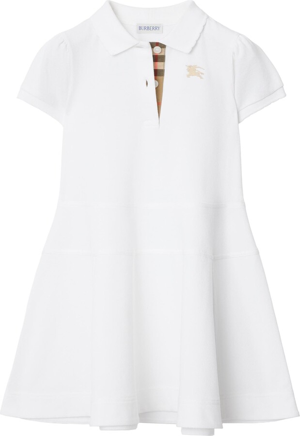 Burberry Cotton Polo Shirt Dress