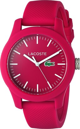 lacoste watch rubber strap