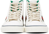 Thumbnail for your product : Gucci White 'Gucci Tennis 1977' High-Top Sneakers