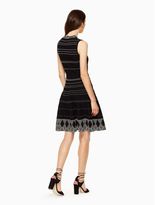Thumbnail for your product : Kate Spade textured knit fit and flare dress
