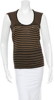 Thumbnail for your product : Stella McCartney Striped Sleeveless Top