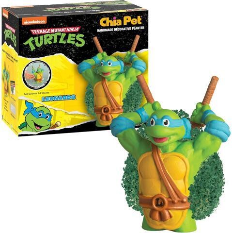 Joseph Enterprises Chia Pet Planter- Teenage Mutant Ninja Turtles - Leonardo