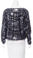 Thumbnail for your product : Rachel Zoe Sequined Dolman Top
