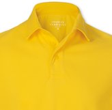 Thumbnail for your product : Charles Tyrwhitt Yellow neon slim fit polo
