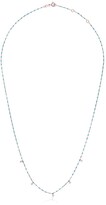 Thumbnail for your product : Gigi Clozeau 18kt rose gold mini Gigi diamond and turquoise beaded bracelet