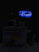 Thumbnail for your product : Oliver Gal It Was All a Dream (Neon Sign)