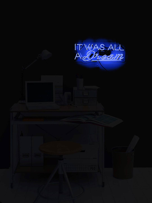 Oliver Gal It Was All a Dream (Neon Sign)