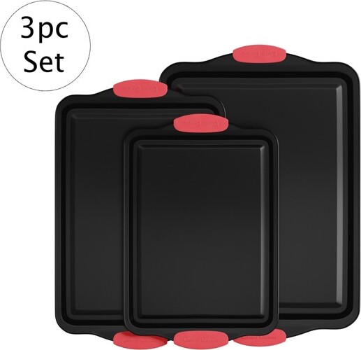 Hastings Home Silicone Bakeware Set, 18-Piece Set including Cupcake Molds, Muffin  Pan, Bread Pan, Cookie Sheet, Bundt Pan, Baking Supplies by Classic Cuisine  in the Bakeware department at