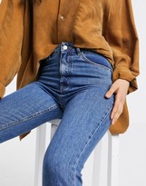 Thumbnail for your product : Vero Moda high waist mom jean in blue
