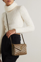 Thumbnail for your product : Saint Laurent Loulou Toy Quilted Leather Shoulder Bag - Brown