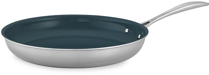 Zwilling Clad Cfx 12-inch Stainless Steel Ceramic Nonstick Fry Pan : Target