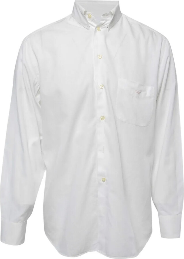 Emporio Armani Pre-Owned Cotton Pocket Shirt