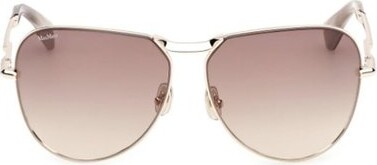 Max Mara Pilot-Frame Sunglasses
