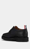 Thumbnail for your product : Thom Browne Women's Pebbled Leather Wingtip Bluchers - Black