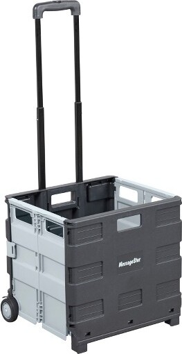 ECR4kids ECR4KidsUniversalCollapsibleRollingUtilityStorageCart,MobileOrganizer,Black