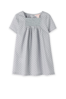 Country Road Flock Spot Dress