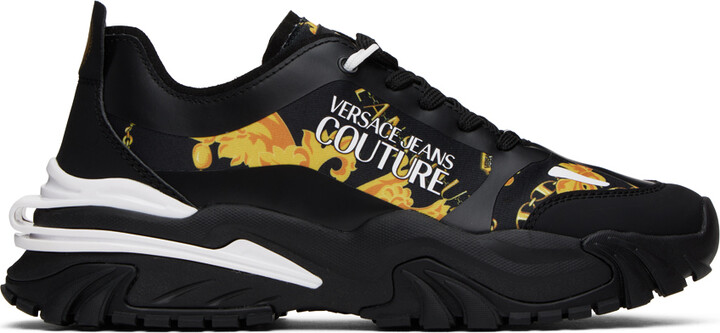 Versace Jeans Couture Black Trail Trek Sneakers ShopStyle