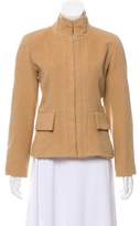 Thumbnail for your product : Charles Chang-Lima Camel Zip-Up Jacket