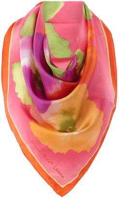 Lauren Ralph Lauren Regina abstract floral print square scarf