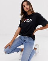 Thumbnail for your product : Fila oversized boyfriend t-shirt with chest logo
