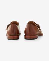 Thumbnail for your product : Express Leather Cap Toe Double Monk Strap Dress Shoe