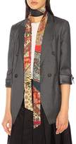 Thumbnail for your product : Etro Printed silk-twill scarf