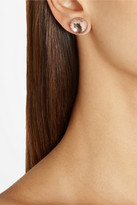 Thumbnail for your product : Tibi Larkspur & Hawk Olivia Large rose gold-dipped topaz earrings