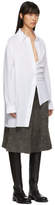 Thumbnail for your product : Ann Demeulemeester SSENSE Exclusive White Cotton Shirt