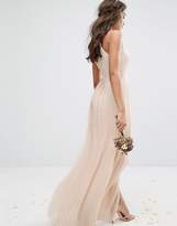 Thumbnail for your product : TFNC Pleated Maxi Bridesmaid Dress