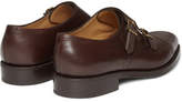 Thumbnail for your product : John Lobb William Leather Monk-strap Shoes - Brown