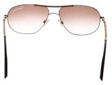 Thumbnail for your product : Roberto Cavalli Logo Aviator Sunglasses