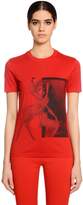 Givenchy T-Shirt En Jersey De Coton Imprimé Bambi