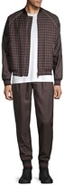 Thumbnail for your product : Paul Smith British Wool Contrast Check Bomber Jacket