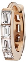 Thumbnail for your product : Maria Tash 6.5mm 18kt rose gold baguette diamond Eternity clicker earring