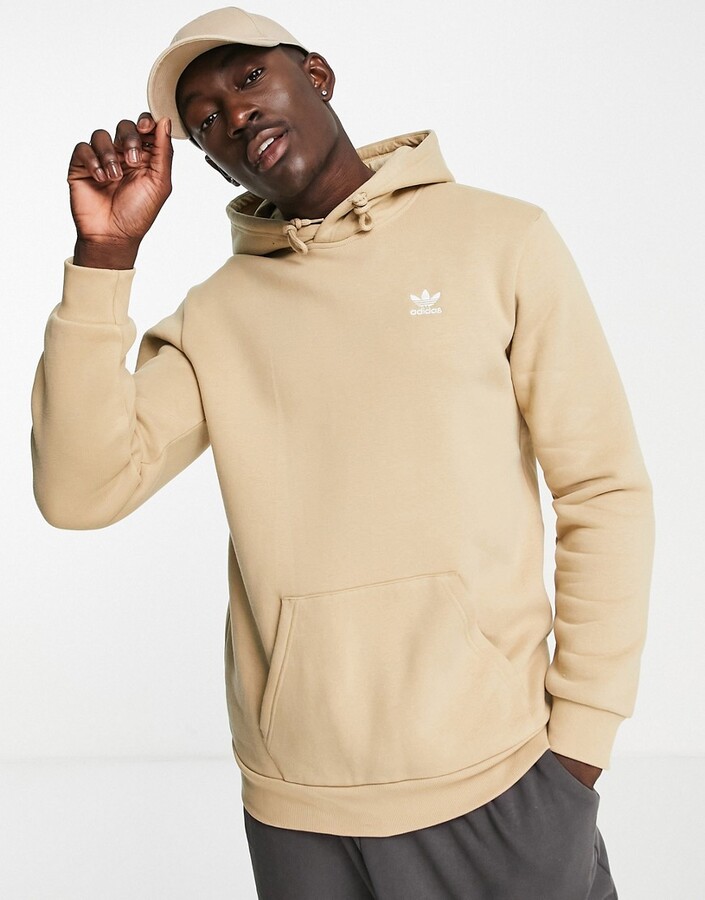 tan adidas hoodie mens