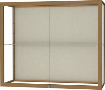 Ghent Champion Series 36'' H x 30'' W Aluminum Display Cases