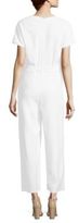 Thumbnail for your product : Piazza Sempione Short-Sleeve Solid Jumpsuit