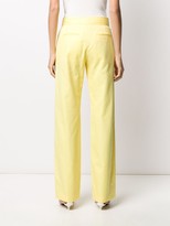 Thumbnail for your product : MSGM Side Tie Wide-Leg Trousers