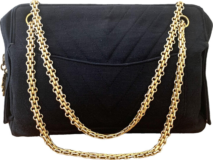Chanel Mademoiselle wool handbag - ShopStyle Shoulder Bags