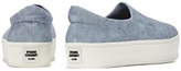 Thumbnail for your product : Opening Ceremony Light blue denim flatform skate shoes