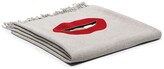 Thumbnail for your product : Jonathan Adler Lips bead-embellished throw
