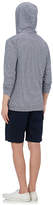 Thumbnail for your product : Onia Men's James Striped Linen-Blend Hoodie
