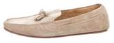 Thumbnail for your product : Loro Piana Suede Tassel Loafers