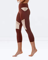 Thumbnail for your product : Perfect Days 3/4 Mesh Leggings