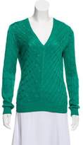 Thumbnail for your product : Ralph Lauren Black Label Silk Cable Knit Sweater