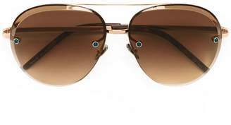 Pomellato oversized aviator sunglasses