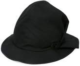 Thumbnail for your product : Yohji Yamamoto side tuck detail hat