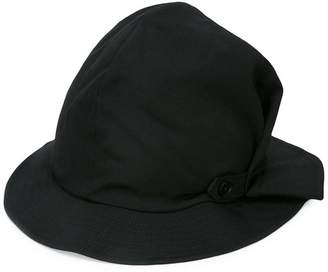 Yohji Yamamoto side tuck detail hat