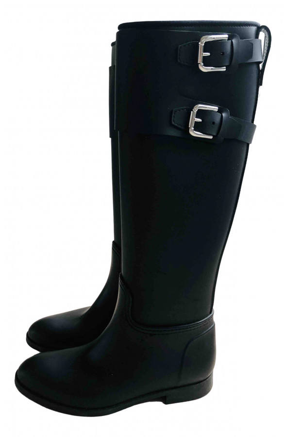Polo Ralph Lauren Black Rubber Boots ShopStyle